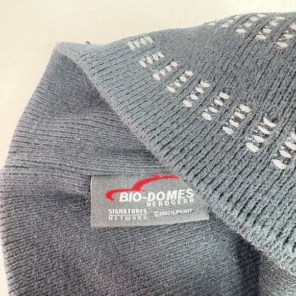 Vintage Orange County Choppers OCC Beanie Hat, Black, Motorcycle, Logo, OSFA, - Picture 5 of 8